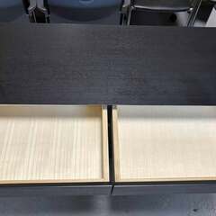  いまだ家具 モダン ローチェスト、3段整理たんす、幅120cm Used/キレイの画像