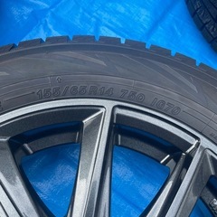 未使用品スタッドレスタイヤiceguard7/25年製　ホイール付の画像