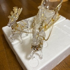 クリスマスオブジェ　トナカイ飾りの画像