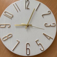 【500円】壁掛け時計 静音の画像