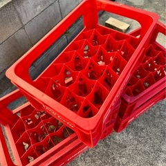 Coca Cola の空ケースの画像