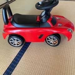 Mercedes-Benz SLS AMG 乗用玩具 赤の画像