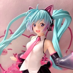 初音ミク フィギュア　Birthday2021 AMP Happy Catの画像