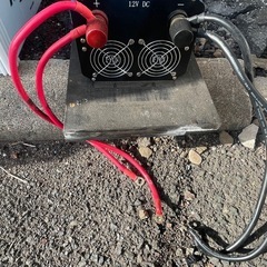 リモコン付　大型インバータの画像