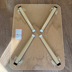 折畳み　サブテーブルの画像