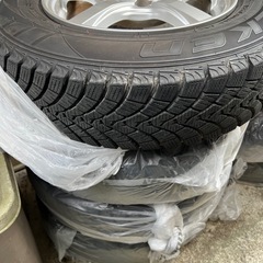 【受け渡し内定】
パッソ　スタッドレスタイヤ4本　ホイール付　平成24年1月　グレードXの画像