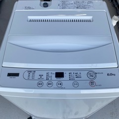 洗濯機　2022年製ワールプールジャパンYWM-T60H1  6Kg 小倉北区の画像