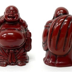 七福神置物まとめ 恵比寿様 大黒天 布袋様 開運 縁起物 4点セットの画像