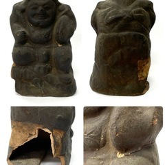 七福神置物まとめ 恵比寿様 大黒天 布袋様 開運 縁起物 4点セットの画像