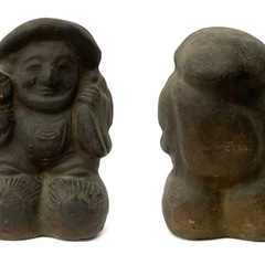 七福神置物まとめ 恵比寿様 大黒天 布袋様 開運 縁起物 4点セットの画像