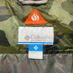 Columbia オムニヒート 中綿インナーベスト（迷彩・Sサイズ）美品の画像