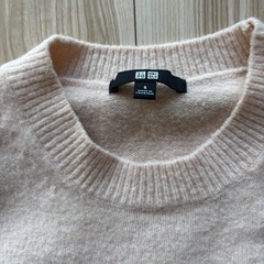 UNIQLO スフレヤーンクルーネックセータの画像