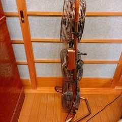 ドウシシャ　3連サーキュレーター　2台セット　
ジャンク品の画像