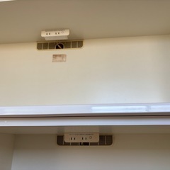 食器棚　中古　ホワイト　無料　引き取りのみの画像