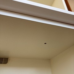 食器棚　中古　ホワイト　無料　引き取りのみの画像