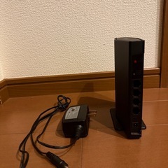 BUFFALO Wi-Fiルーター WSR1500AX2S-BKの画像