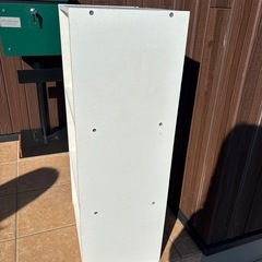 カラーボックスホワイト3段の画像