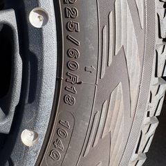 RAV4 などに　スタッドレス　超備品　225/60-18 4本セット　
 の画像