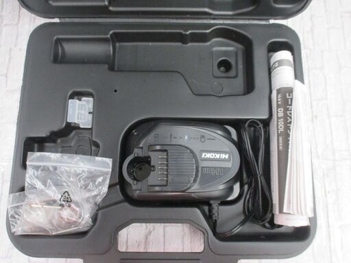 HiKOKI ハイコーキ FGP10DL ミニグラインダ＋ドライバドリル 未使用品 10.8V×2 充電器付 【ハンズクラフト宜野湾店】