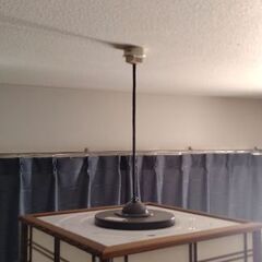 ペンダントライト、電球色、100形（自作）の画像