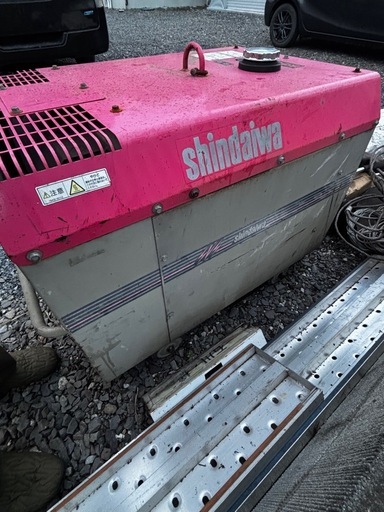 【引き取り限定】shindaiwa DGW200M発電・溶接機（ディーゼルエンジン）ウェルダー
