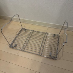 ステンレス　シンク下収納ラックの画像