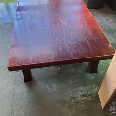 座敷用テーブル　二脚の画像