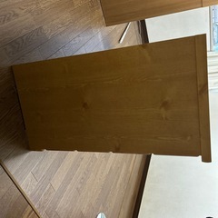 ★ワイドチェスト4段　中古ほし★の画像