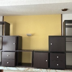 ニトリ 多段ラック 階段式 中古イタミありの画像