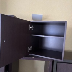 ニトリ 多段ラック 階段式 中古イタミありの画像