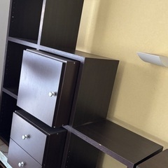 ニトリ 多段ラック 階段式 中古イタミありの画像