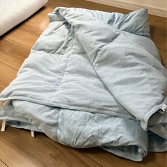 ニトリ　Nクール　ダウンケット　ほぼ未使用の画像