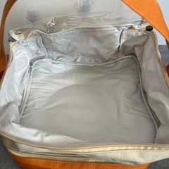 保冷バック　皿コップ等付きの画像