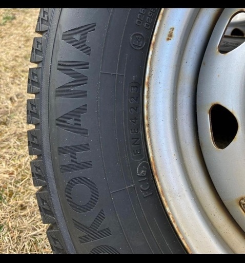 ヨコハマ　スタッドレス G60　185/70 R14 ４本セット