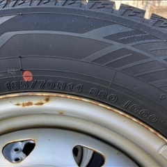 ヨコハマ　スタッドレス G60　185/70 R14 ４本セットの画像