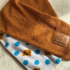 リラックマ　プードルボアブランケットの画像