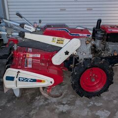 鹿児島発　ヤンマーセル始動ディーゼルエンジン耕運機YA70　タイヤ新品交換済み　バッテリー新品交換済みの画像