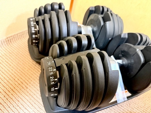 24kg 可変式ダンベル x2個セット 筋トレ トレーニング