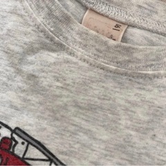 長袖Tシャツ デニムアウター　90cmの画像