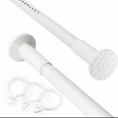 つっぱり棒 ホワイト 130-370cm
の画像