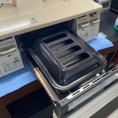 ガスコンロ　リンナイBKM88VCBL 都市ガス用　ガス台　小倉北区の画像