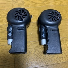 ロゴス　送風機　ガンブロー　2つの画像