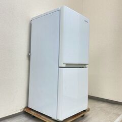 中古家電セット(冷蔵庫 Hisense 134L 2021年製 HR-G13B-W 洗濯機 IRISOHYAMA 5kg 2019年製 IAW-T502E)の画像