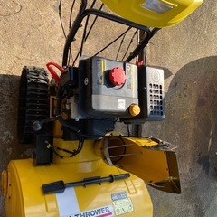 除雪機　　ジャンクの画像