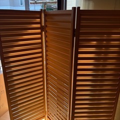 木製　目隠しの画像