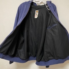 Carhartt カーハート パーカー ネイビー オーバーサイズの画像