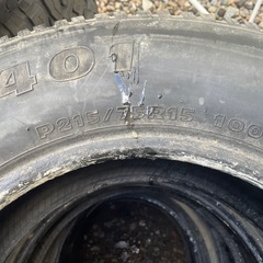 スパイクタイヤ15インチの画像