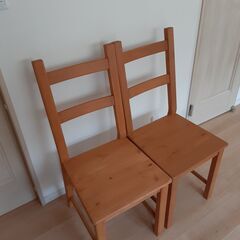 (家具)IKEAイス アレンジチェア チェア,ダイニングチェア 椅子 DIY IKEA イケア　ダイニングテーブルの画像