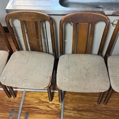 ダイニングチェア４脚の画像