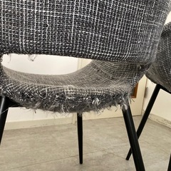 ダイニングチェア　椅子　2脚セット　の画像